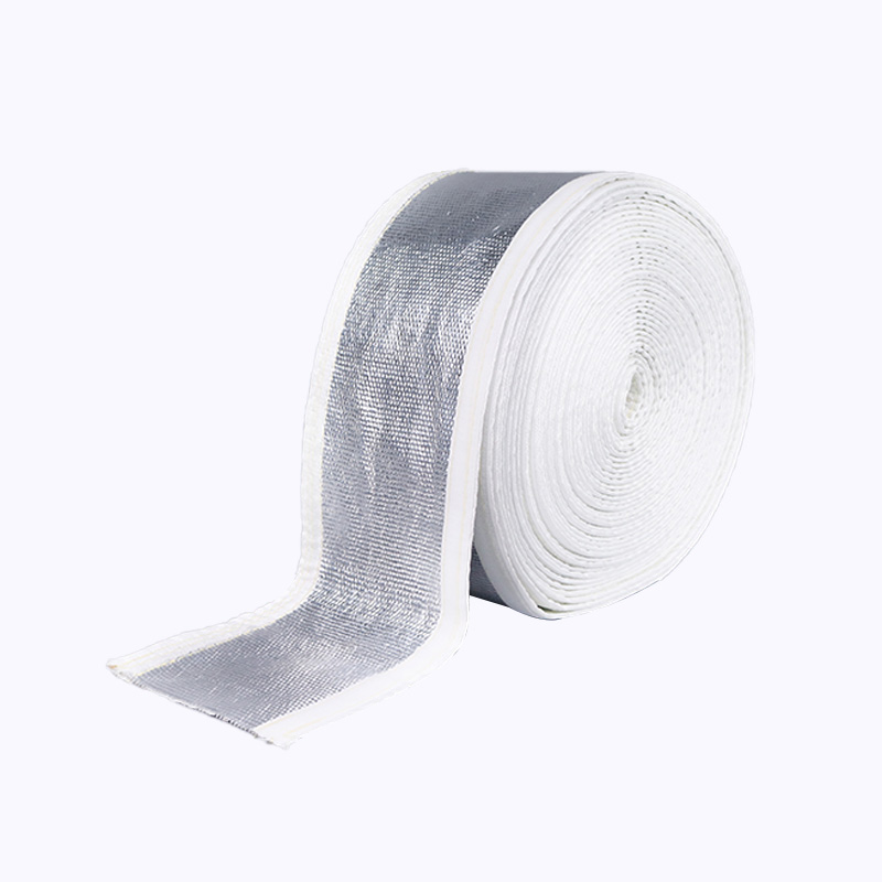Mânecă din fibră de sticlă din folie de aluminiu cu velcro